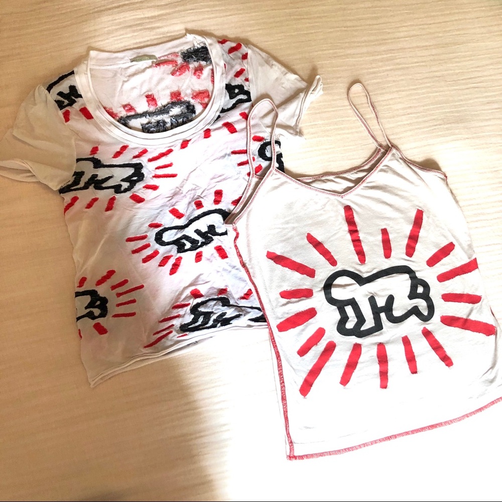 Keith Haring Tops